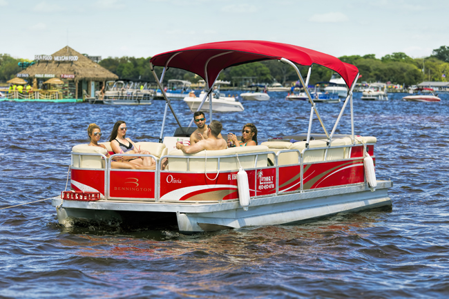 pontoon boats destin